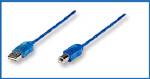 USB-Anschlusskabel 1,80 m blau