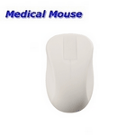 Medical Mouse Wasserfeste Funk Hygiene Maus weiss