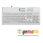 Cherry eHealth Tastatur G87-1504 Grau