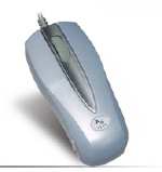 A4-Tech MOP-28 Optical Mouse silber