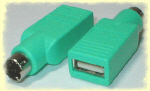 Adapter Maus/Tastatur USB - PS/2