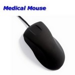 Medical Mouse IP68 schwarz mittel