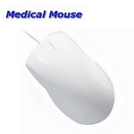 Medical Mouse IP68 weiss mittel